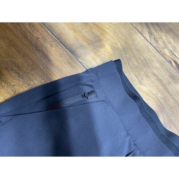 ATHLETA Black Pull On Venice Pintuck Athletic Casual Pants Size Medium - Picture 4 of 12